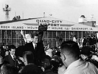 1960 10 01 J F Kennedy at Moline Airport IL