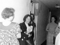 1961041015 Brenda returns from State Basketball Game - Collinsville Won  - Illinois State U. - Normal IL
