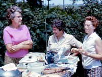 1967 08 001a Marien Nelson-Elaine Jamieson-Lorraine McLaughl : Jamieson Family Picnic : Betty Hagberg