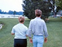 1967 08 024 Faye & Steve Jamieson - Lake Storey : Jamieson Family Picnic : Darrel Hagberg,Betty Hagberg