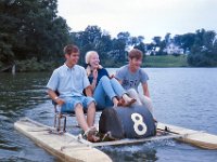 1967 08 032 Tim-Linda-Keith - Lake Storey : Jamieson Family Picnic : Tim Jamieson,Linda Nelson,Keith Nelson