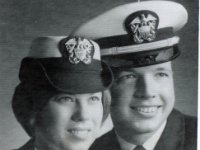 1968 09 01 Ensigns Darrel & Betty Hagberg - Visit Home to Moline IL