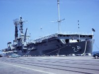 1968101001 USS Wright (CC-2) Docked at Norfolk Naval Station - Norfok VA