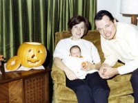 1970 10 02 Darla's First Halloween - East Moline, IL