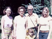 1973001023 Darrel-Betty-Darla Hagberg Family Photos - East Moline IL : Moline, IL : Darla Hagberg,Betty Hagberg,Lorraine McLaughlin