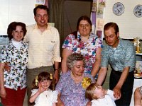 1974061004 Palymra DeClerck and grand kids : East Moline, IL : Irvin McLaughlin,Darin Wray,Darla Hagberg