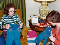 1974121055 Angela & Betty Hagberg : Christmas Eve, East Moline, IL : Steven Rusk,Darla Hagberg