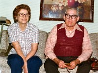 1974121061 Lorraine & Irvin McLaughlin : Christmas Day, Moline, IL : Dick Wray