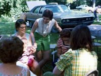 1975079501 Faye - Marilyn - Jody - Betty Hagberg - Lorraine McLaughlin -Wanda - Moline IL : Moline, IL, 4th of July : Darla Hagberg