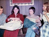 19751101 Bill McLaughlin-Kathy-Betty Hagberg-Bonnie Wray : East Moline, IL : Irvin McLaughlin,Bonnie Wray,Kathleen Gingler,Betty Hagberg,Becky Dexter