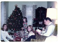 1975121006 Darla & Darrel Hagberg - Brian - Bonnie - Christmas - East Moline IL : Christmas Day, Moline, IL : Irvin McLaughlin,Lorraine McLaughlin