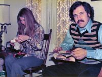 1975121105 Becky & Frank Dexter : Christmas Day, Moline, IL : Darrel Hagberg