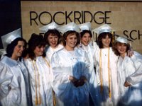 1984 05 03 Lisa Rusk High School Graduation - Taylor Ridge IL