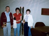 1984051020 Albert and Giselle Vermuelen Visit : Betty Hagberg,Giselle Vermeulen,Albert Vermeulen