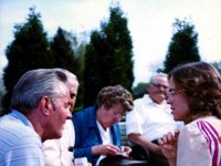 1984051037 Albert and Giselle Vermuelen Visit : East Moline, IL : Cindy Martin,Jeanne O&#39,Albert Vermeulen,Leona DeClerck