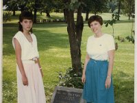 1985000136 Darel-Betty-Darla Hagberg - East Moline IL : Thornbloom Family Reunion : Darla Hagberg,Betty Hagberg