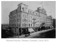 Russell House Ottawa Ca 1875-Titled