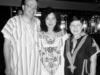 1992 07 BW Darrel, Darla, & Betty Hagberg-Egypt : Betty Hagberg