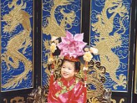 Chinese Princess at Ming Tombs
