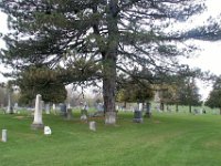 2003040009 David & Mary McLaughlin Grave - Cemetary at Troy : Becky Dexter,Betty Hagberg