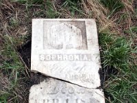 2003040027b  Grave Maker of Sophronia Weber McLaughlin - Fir