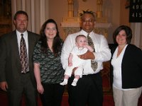 2008051012  Alexander Jones Baptism - Rock Island IL : Ted Poprocki,Darla Hagberg,Chad Jones