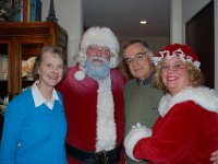 2009126121 Darrel & Betty Hagberg Family - Christmas Eve - Moline IL : Moline IL, Christmas Eve : Linda Powell,Lanny Powell,Mrs Claus
