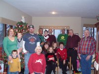 2009126926b 8x10 Darrel & Betty Hagberg Family - Christmas Day - Moline IL : Moline IL, Christmas Day : Alexander Jones