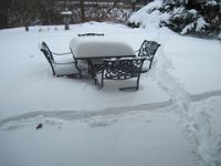 2011022004 Record Snow Fall at Hagberg Home - Moline IL