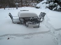 2011022004 a Record Snow Fall at Hagberg Home - Moline IL