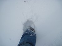 2011022008 Record Snow Fall at Hagberg Home - Moline IL