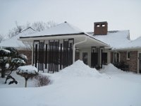 2011022010 Record Snow Fall at Hagberg Home - Moline IL
