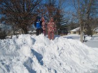 2011022015a 4x6 Record Snow Fall at Hagberg Home - Moline IL
