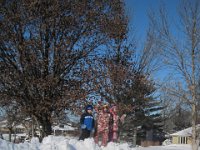 2011022017a 4x6 Record Snow Fall at Hagberg Home - Moline IL