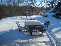 2011022039  Angela-Bella-Alex Jones-Record Snow Fall at Hagberg Home - Moline IL