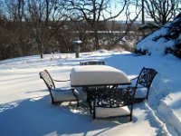 2011022040  Angela-Bella-Alex Jones-Record Snow Fall at Hagberg Home - Moline IL