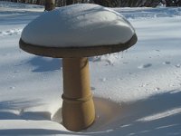 2011022044  Angela-Bella-Alex Jones-Record Snow Fall at Hagberg Home - Moline IL