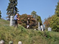 2011101008 Peter Axel Peterson Grave marker Dedication- Oct 8 - Riverside Cemetery - Moline - IL