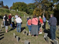 2011101023 Peter Axel Peterson Grave marker Dedication- Oct 8 - Riverside Cemetery - Moline - IL