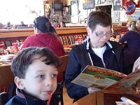 2012103012 Darla and Kids at the Red Robin Restaurant - Davenport IA