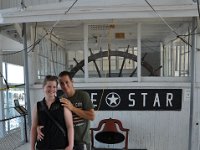 2013062070 Visit of Nikalas and Victoria Harrysson from Sweden - Buffalo Bill Museum - LeClaire IA