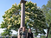 2013062076 Visit of Nikalas and Victoria Harrysson from Sweden - Riverside Cemetary - Moline IL