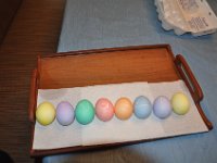 2014044441 Angela-Isabella-Alexander Jones Painting Easter Eggs - Moline IL