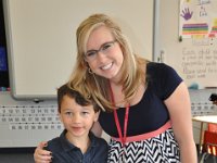 2014086028 Angela-Isabella-Alexander Jones - First Day of School - Rivermont - Bettendorf IA