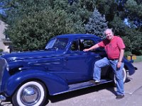 2015081012 Bill McLaughlin with Old Chevy-Moline IL