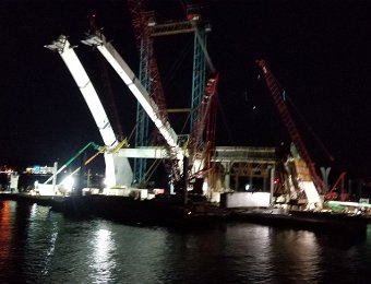 2019 08 02 I-74 Bridge Work - Moline IL - Aug 28