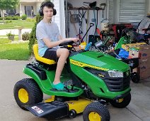 2021 07 03 Alex Jones with His New Tractor - Jul 22
