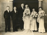 1935055001 Alice Decoene &  Leonard Govaerts Wedding - Cousin-Frank- Linda-Goldie DeCastecker