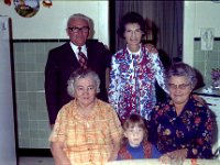 1973101003 Maurits & Mary DeCoene Mackelbergh - Angela & Darla Hagberg - Palmyra DeClerck -East Moline IL