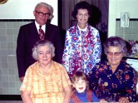 1973101004 Maurits & Mary DeCoene Mackelbergh - Angela & Darla Hagberg - Palmyra DeClerck -East Moline IL